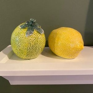 Lemon & Lime Salt & Pepper shakers